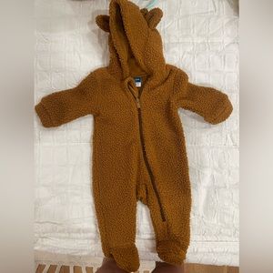 Baby teddy onesie deer costume size 3/6m